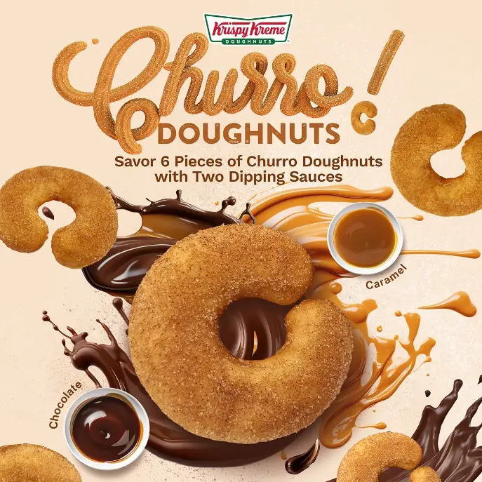 KRISPY KREME CHOCOLATE & TEA UPDATED MENU