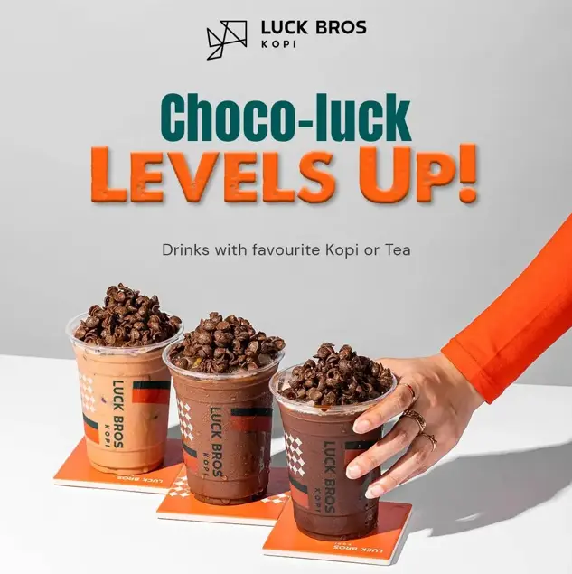 LUCKBROS KOPI CHOCOLUCK SERIES WITH PRICES