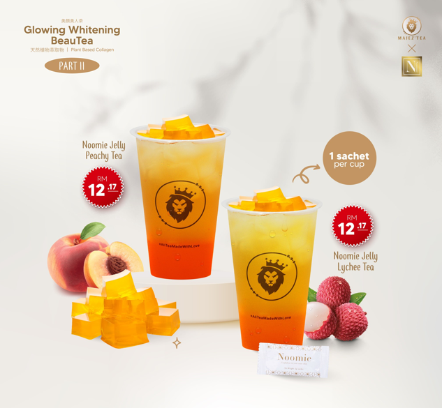 MAJEZ TEA MENU BEAUTEA SERIES WITH PRICES