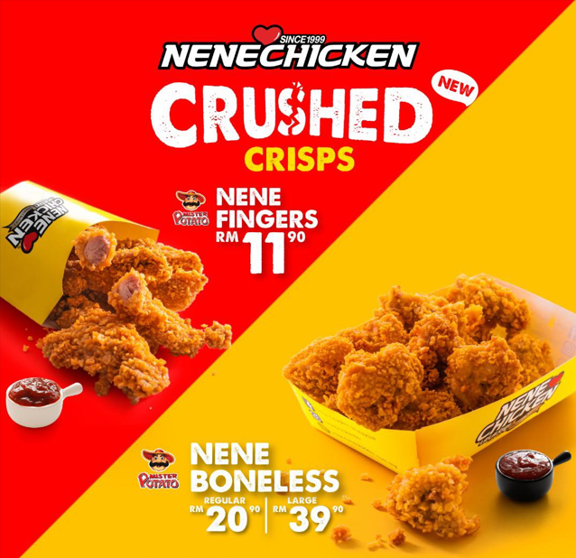 NENE CHICKEN MAINS MENU