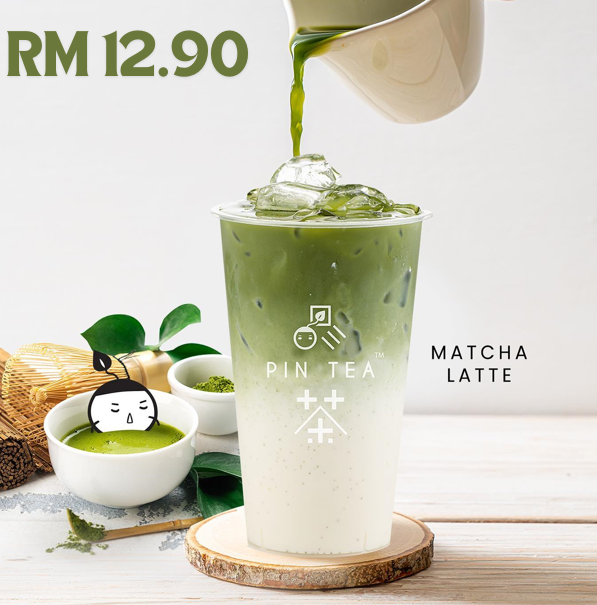 PIN TEA LATTE SERIES WITH LATEST PRICES