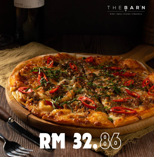 PRICES OF PIZZA AT THE BARN MALAYSIA