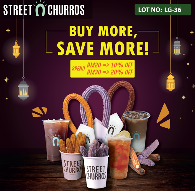 STREET CHURROS SET MENU