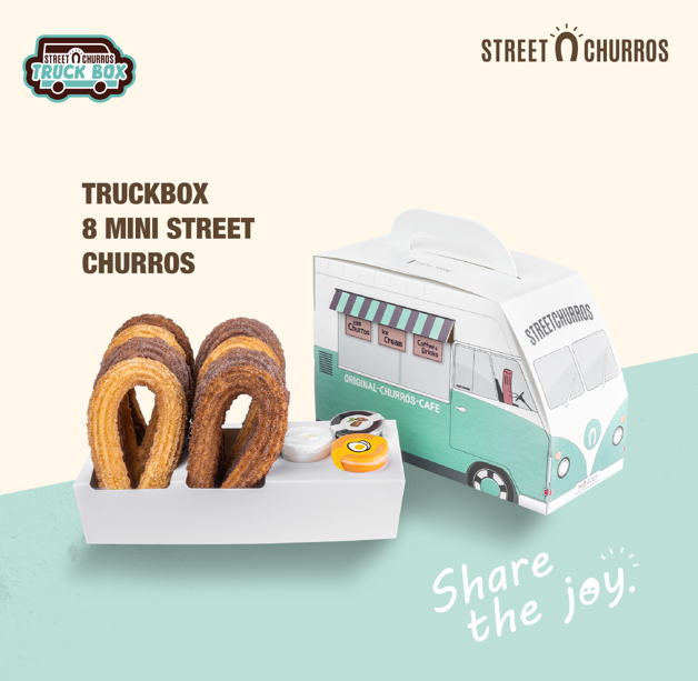 STREET CHURROS TRUCK BOX WITH PRICES