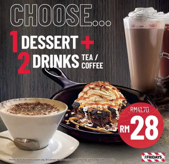 TGI FRIDAYS BEVERAGES WITH MENU & PRICES