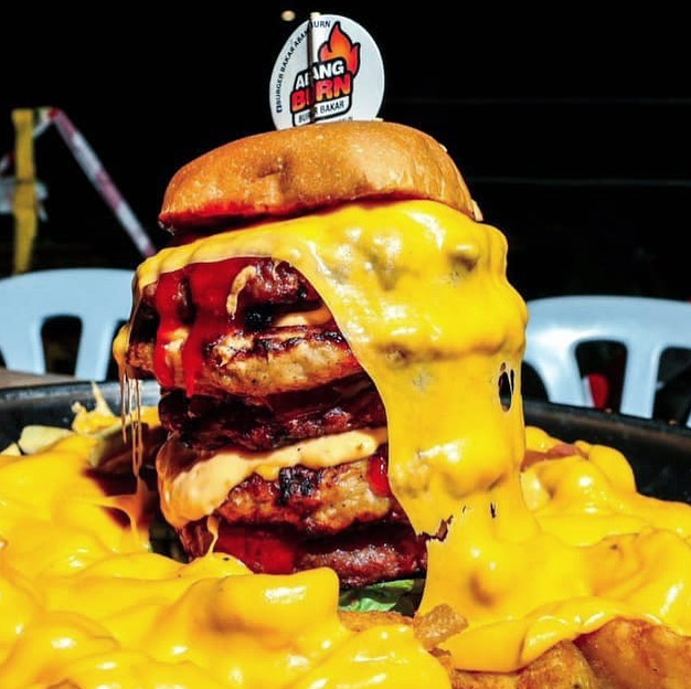 Burger Bakar Abang Burn STEAK BURGER RIBEYE MENU