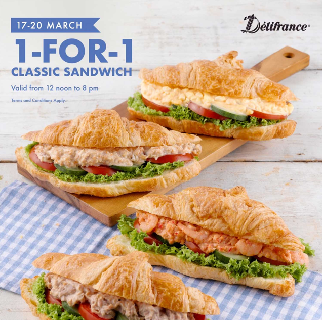 DELIFRANCE SANDWICHES UPDATED PRICES