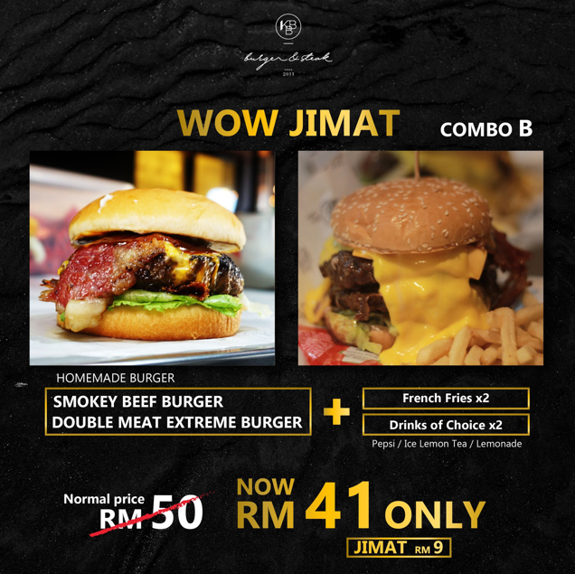 KBB Burger & Steak Menu Malaysia & Updated Prices 2024