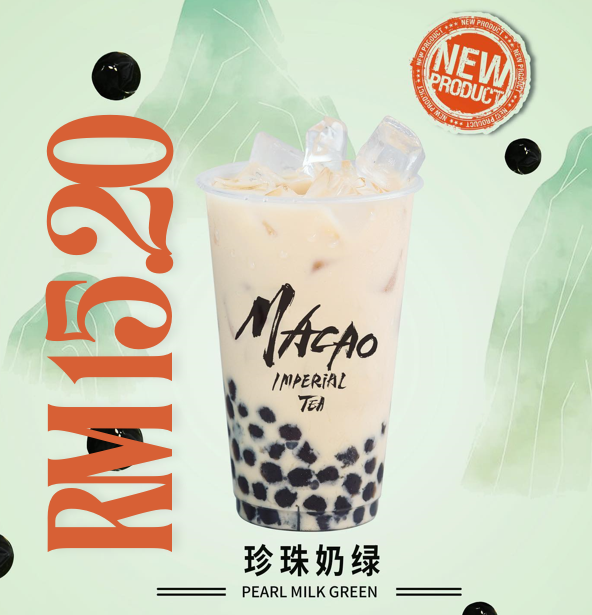 MACAO IMPERIAL TEA MILK SERIES WITH PRICES