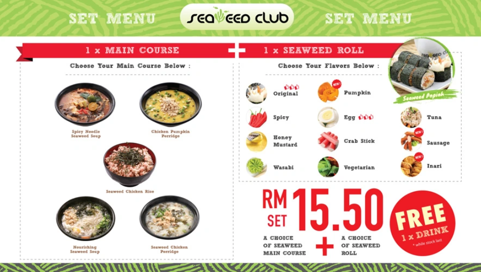 OUR FAVORITE ITEMS OF SEAWEED CLUB MALAYSIA