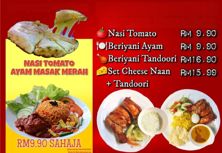 RSMY Menu Malaysia & Updated Prices 2024