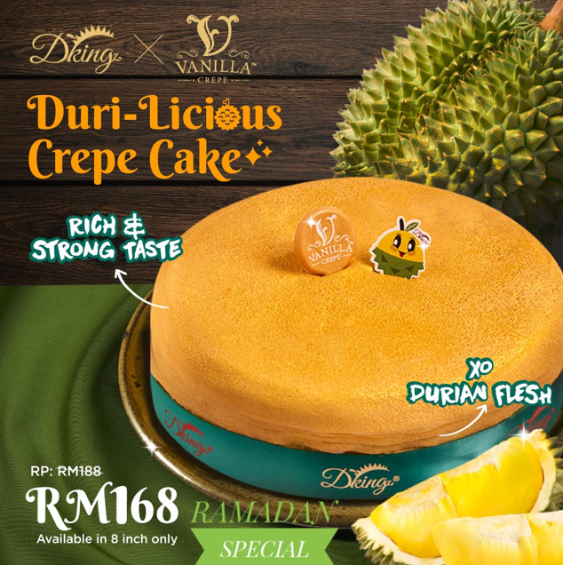 Vanilla Crepe Menu Malaysia & Updated Prices 2024