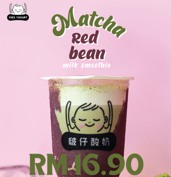 YEES YOGURT MATCHA SERIES UPDATED PRICES